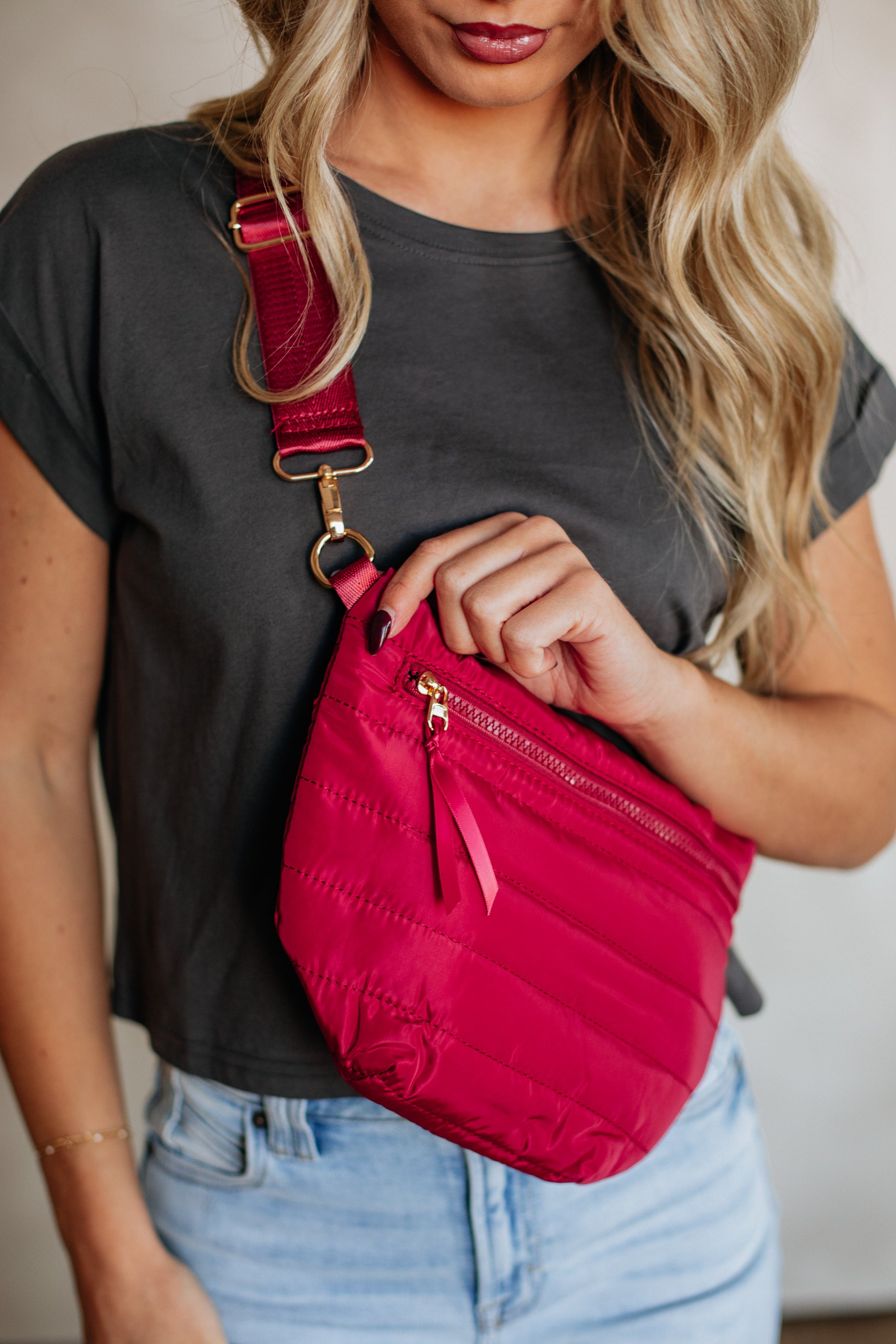 ALL I NEED BELT BAG – RUBY