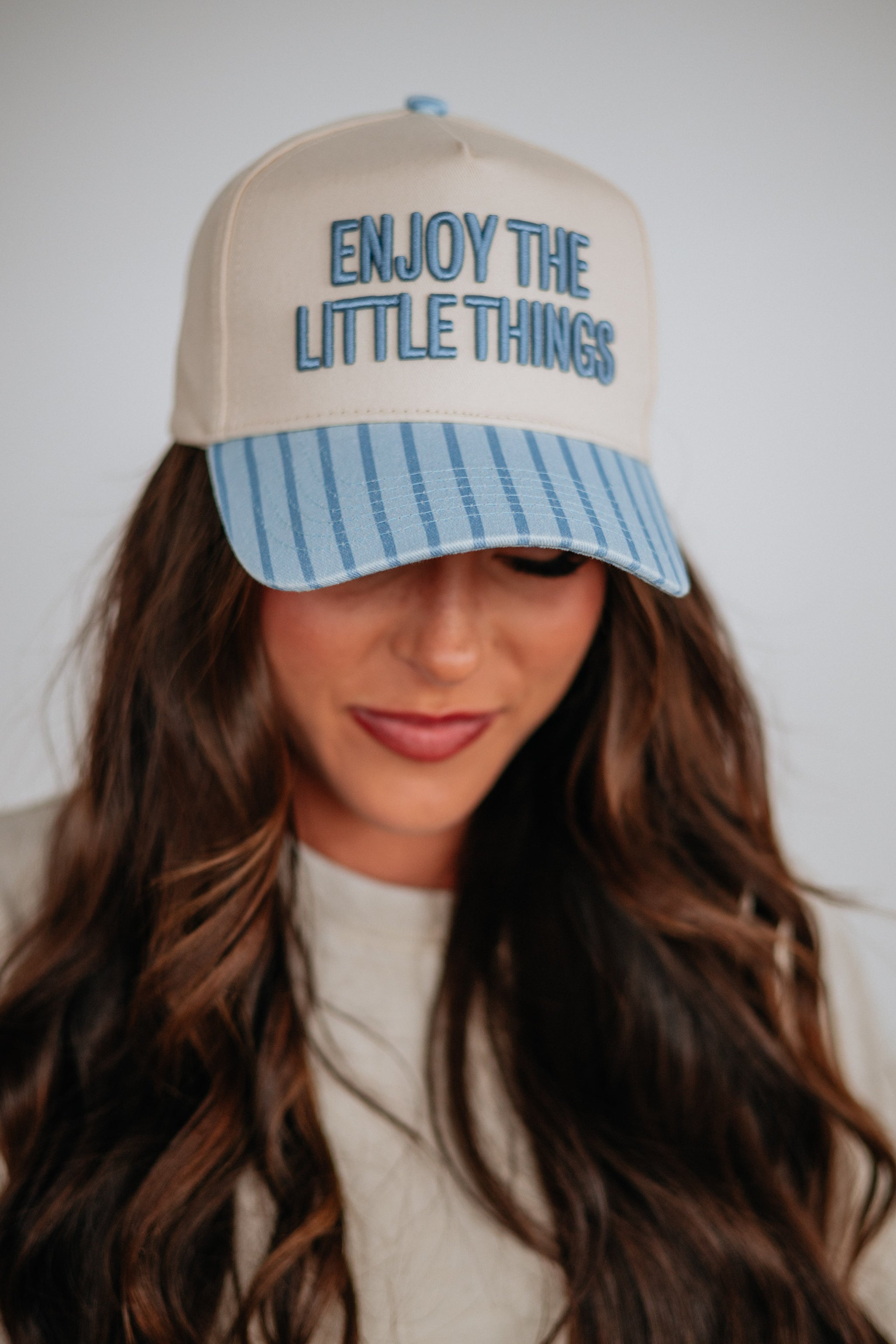 ENJOY THE LITTLE THINGS TRUCKER HAT