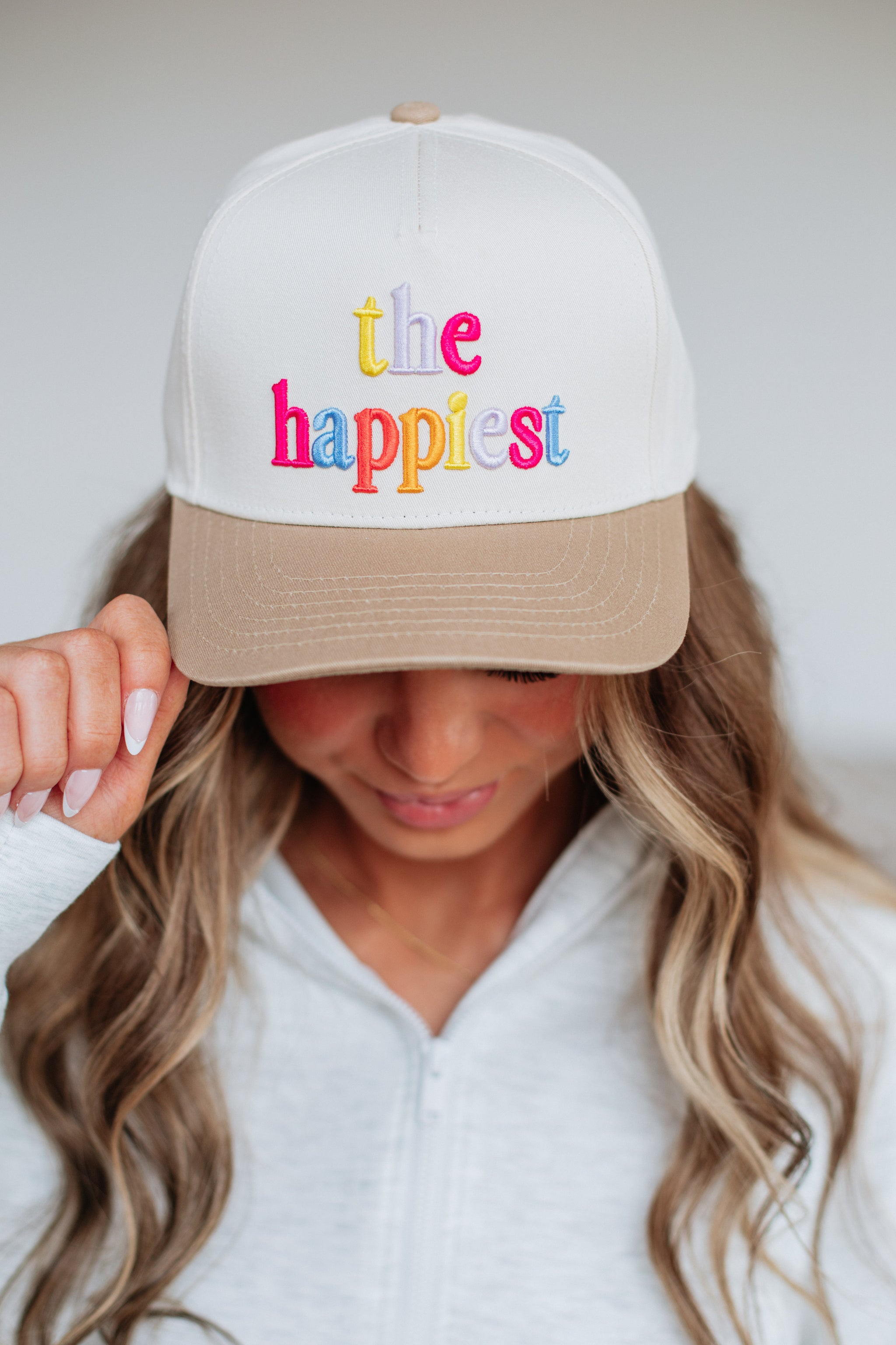 THE HAPPIEST TRUCKER HAT